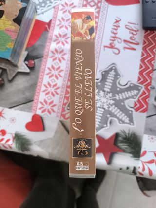 VHS Lo que el viento se llevó