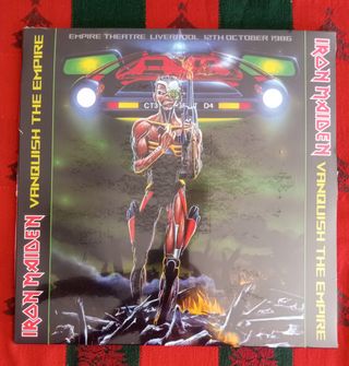 VINILO IRON MAIDEN VANQUISH THE EMPIRE NUEVO