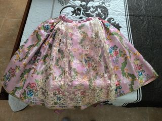 Traje tradicional fallera niña - Rosa y multicolor