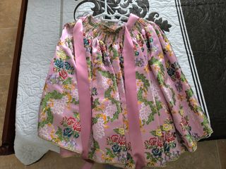 Traje tradicional fallera niña - Rosa y multicolor