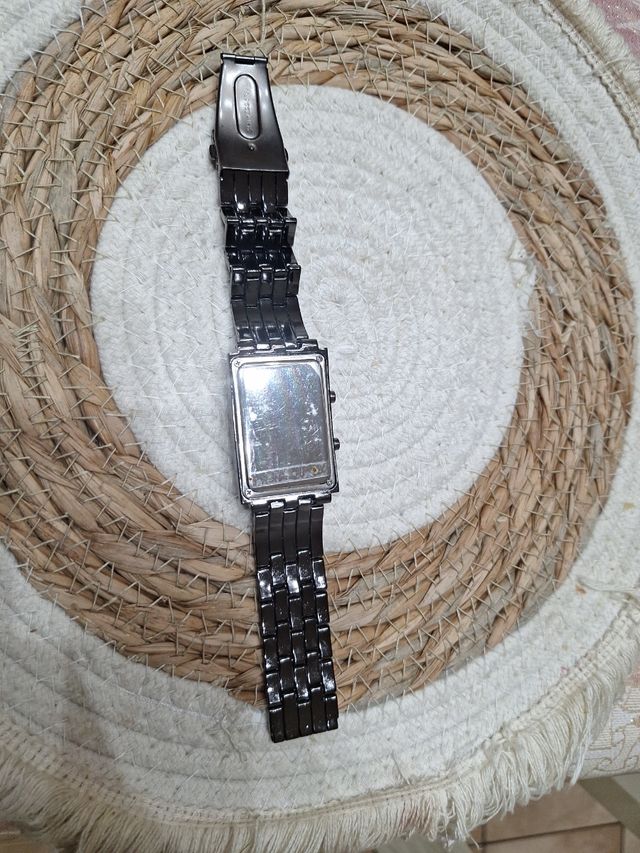 Orologio LED digitale nero