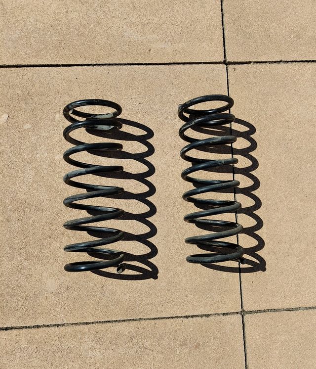 Muelles eje trasero Ford Fiesta Mk2