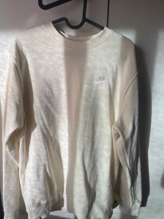 Sudadera Nike beige