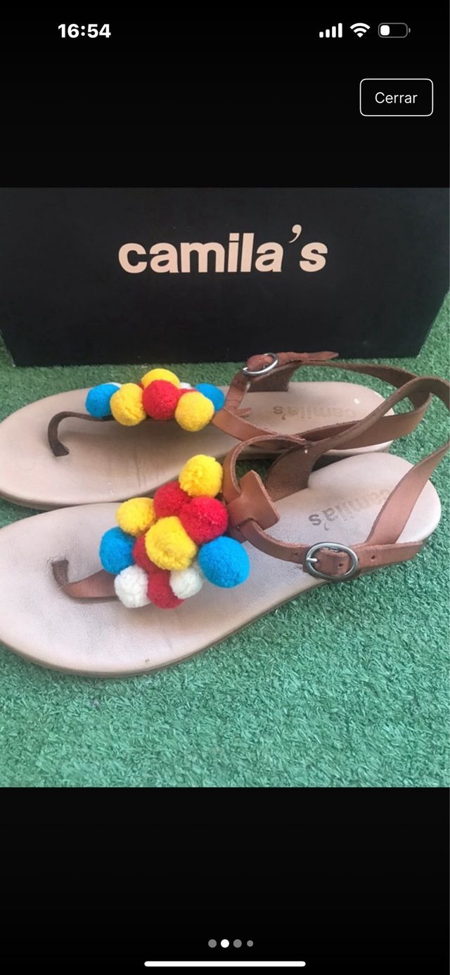Sandalias Camila's Piel Multicolor