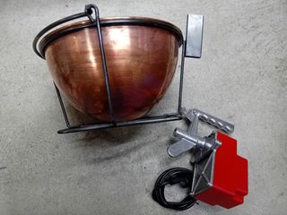 Paiolo in rame per polenta