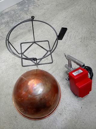 Paiolo in rame per polenta