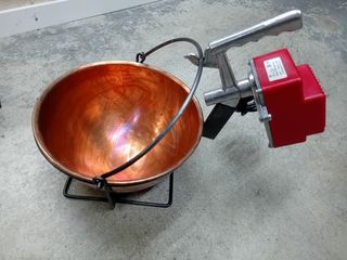 Paiolo in rame per polenta