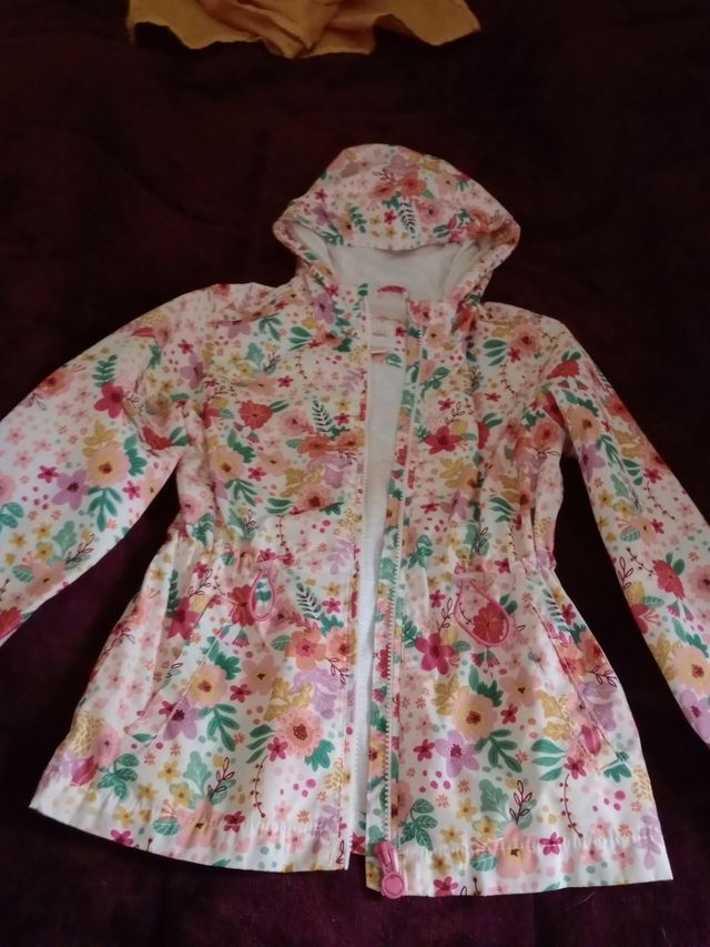 Chaqueta floral niña