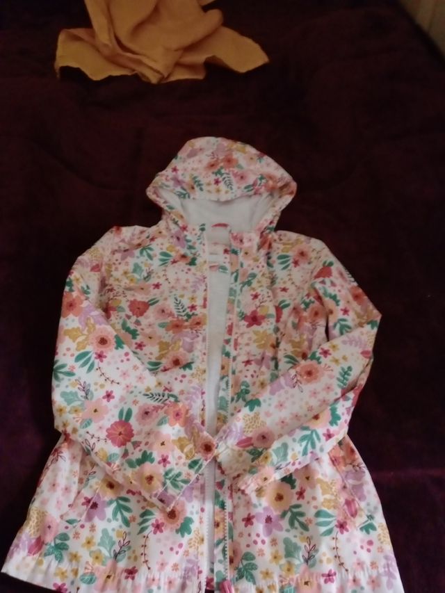 Chaqueta floral niña