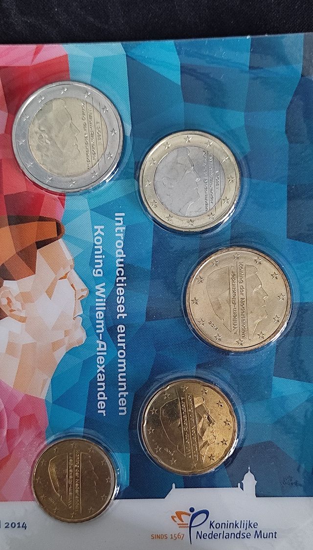 Set Euros Holanda 2014 Sin Circular