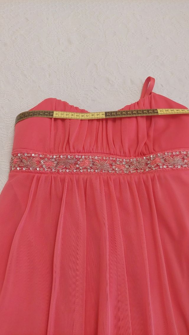 Vestido color Coral- Talla M