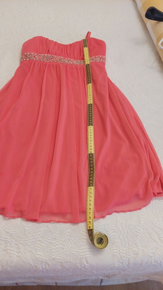 Vestido color Coral- Talla M