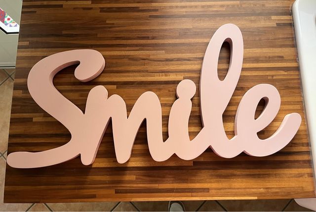 Letras Decorativas Pared Rosa