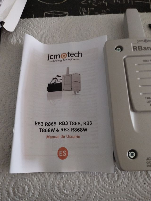 Receptor de seguridad RadioBand RB3 R868