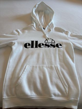 Sudadera ellesse blanca