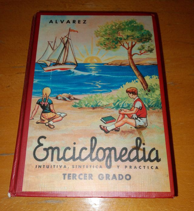 Enciclopedia Álvarez 3er grado. Ejemplar numerado.