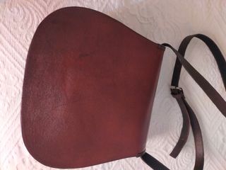 Bolso bandolera cuero Perú