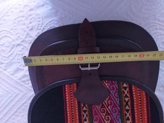 Bolso bandolera cuero Perú