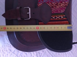 Bolso bandolera cuero Perú