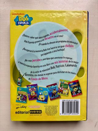 Bob Esponja. Historias de Fondo de Bikini: Contien