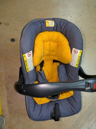 Maxi-Cosi Jane Isofix: Tej. Mostaza