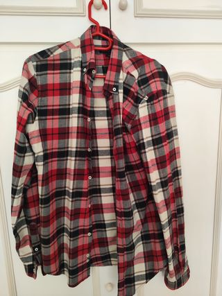 Camisa de cuadros Zara - Talla M