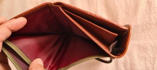 Cartera de piel