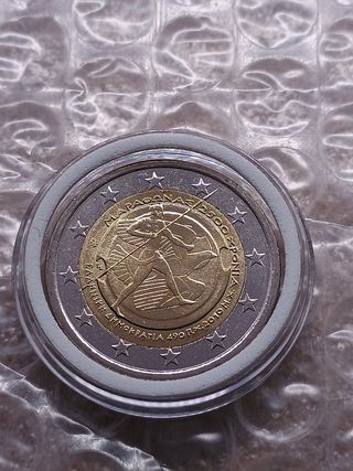 2e commemorativo Grecia 2010. Maratona