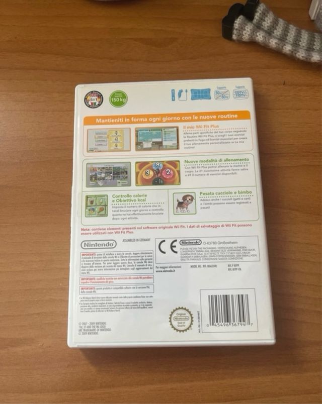 Gioco wii fit plus