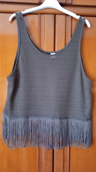 Top flecos HM talla L