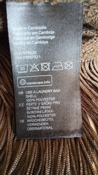 Top flecos HM talla L