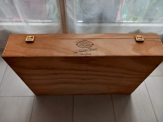 Scatola in legno vino cavit vini trenini classici