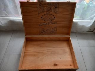 Scatola in legno vino cavit vini trenini classici