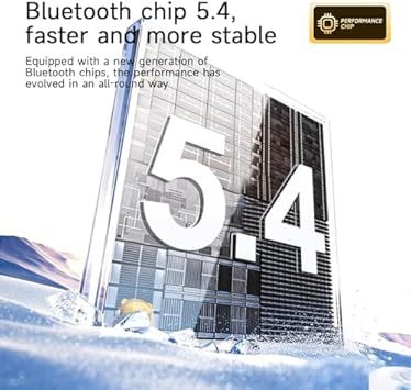 Cuffie Auricolari Bluetooth 5.4 In Ear con ANC/ENC