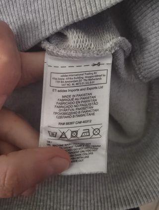 Sudadera Original Adidas talla L