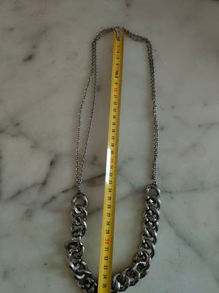 Collana a catena grossa argento