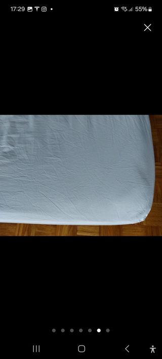 Almohada y sábanas bajeras de medidas especiales