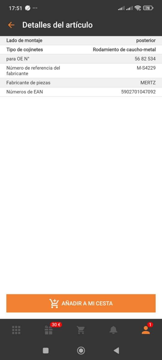 Soporte motor Opel Zafira