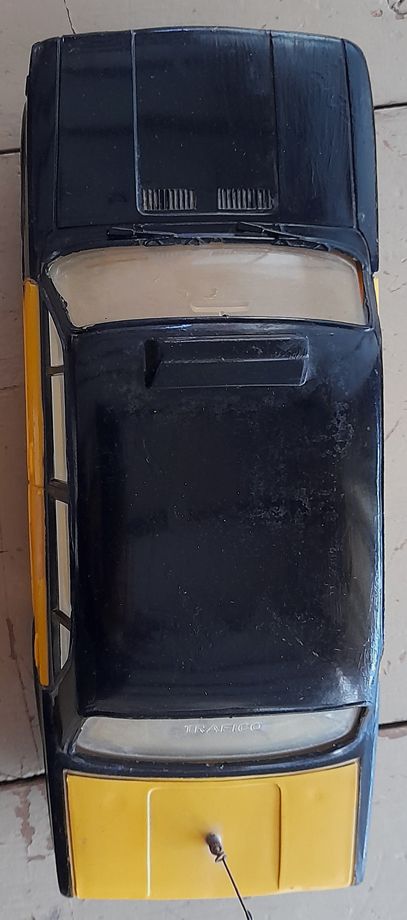 JUGUETE TAXI DE BARCELONA (RICO) Años 60-70.