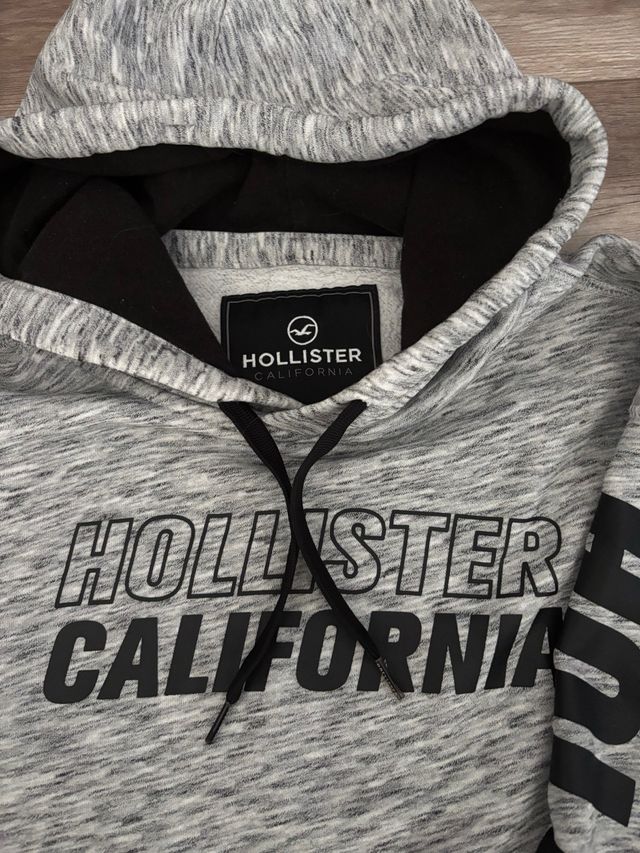 Sudadera Hollister California gris