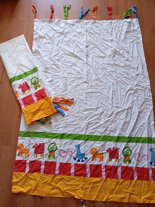 Cortinas infantiles animales