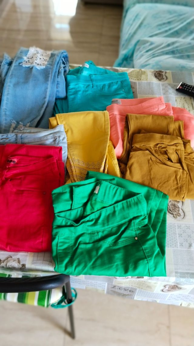 Lote de pantalones mujer