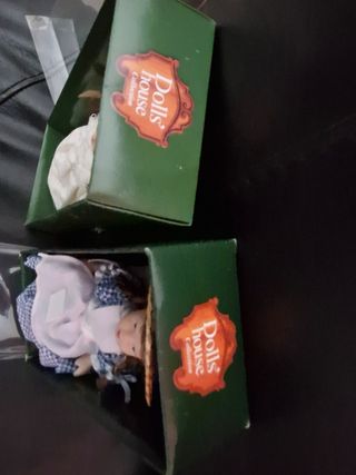 2 bambole da collezione Dolls' house