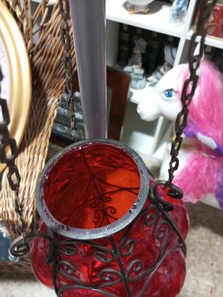 Antiguo adorno-lampara de murano