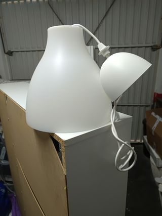 Lámpara colgante blanca