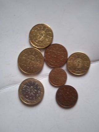 Monete euro Portogallo 