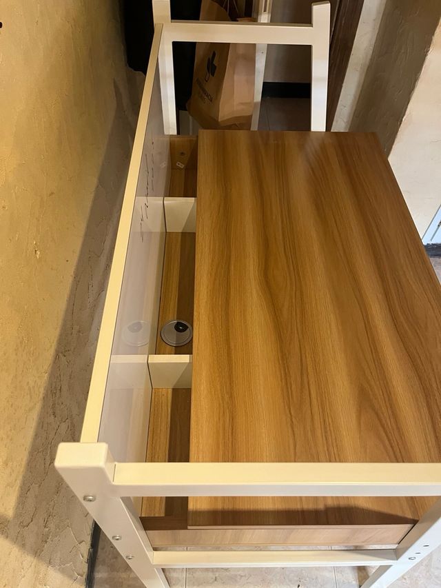 Escritorio en Acero y Melamina Rhank Style