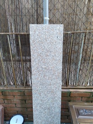 Losas de mármol blanco