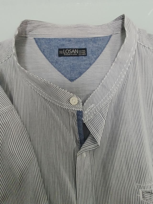 Camisa rayas losan talla 4XL