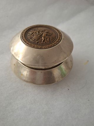 Caja joyero vintage metal